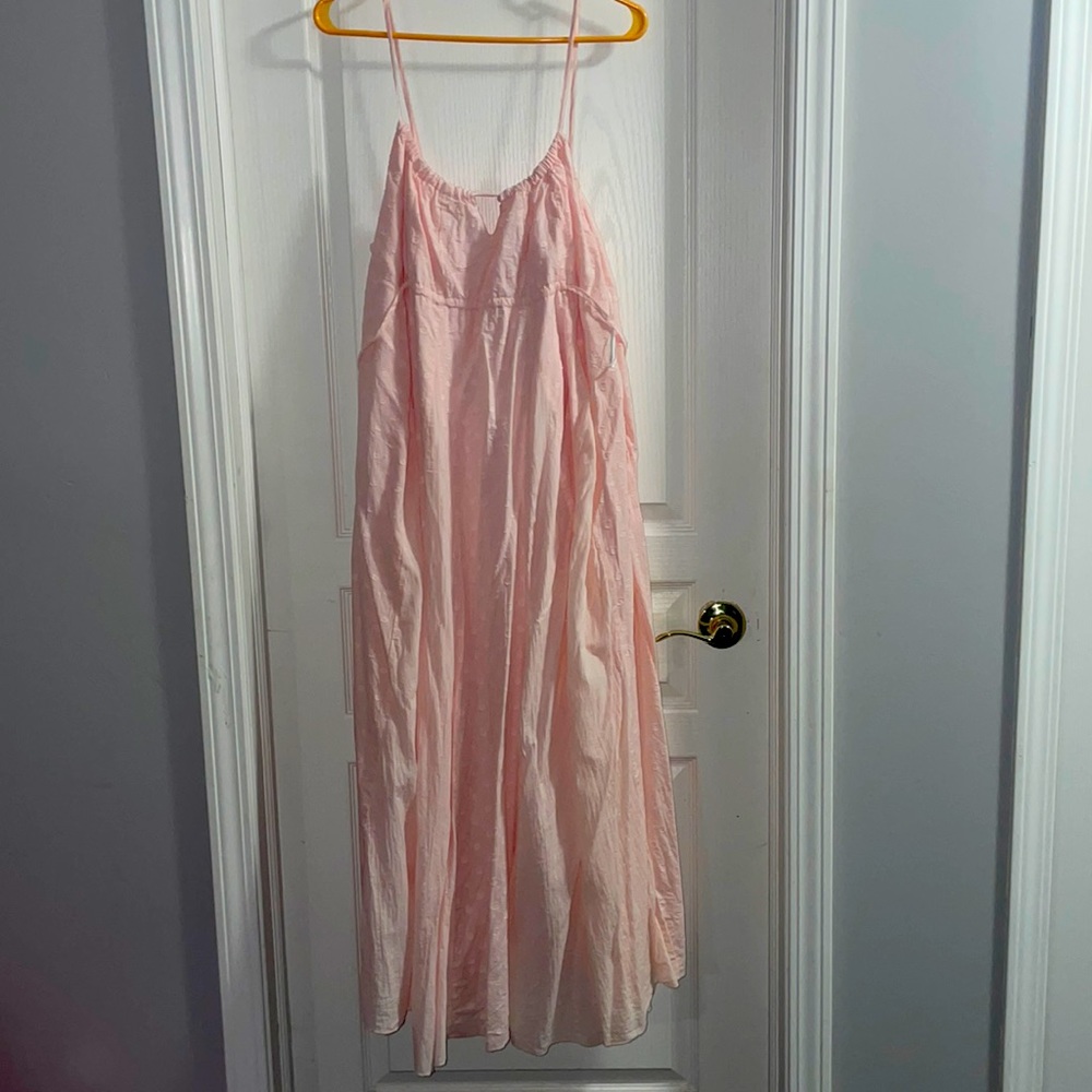Maxi dress light pink